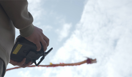 苍穹为幕，龙凤呈祥！白云这场无人机视觉盛宴必须分享～ 转发接好运！